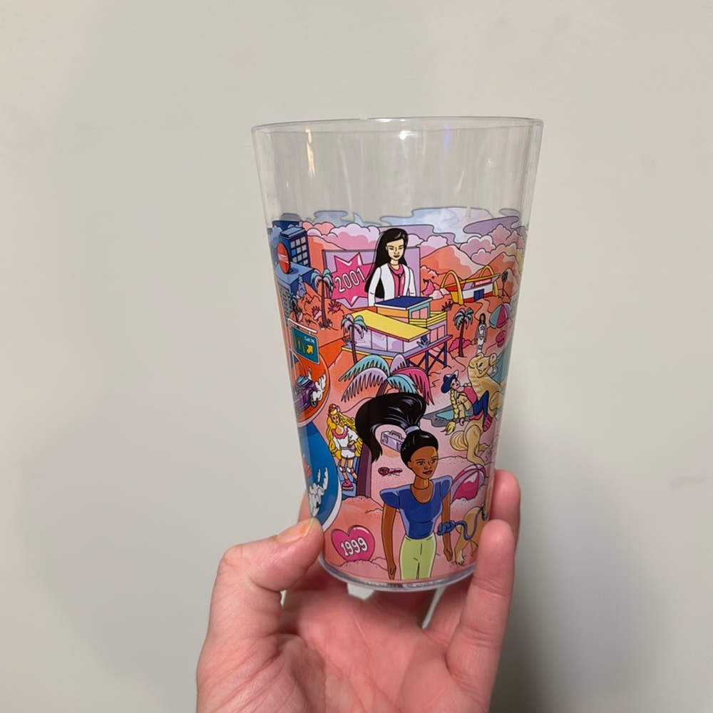 McDonald’s Barbie & Hotwheels cup
